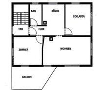 Attraktive, hochwertig sanierte 3-Zimmer-Wohnung mit Süd-Balkon - Welzheim