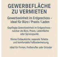 Vielseitige Ergeschoss-Gewerbefläche in Dingolfing-Zentrum