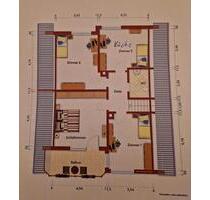 3 Zimmer Dachwohnung - 920,00&nbsp;EUR Kaltmiete, ca.&nbsp; 85,00&nbsp;m&sup2; in Dielheim (PLZ: 69234)