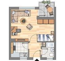 Demnächst frei! 1-Zimmer-Wohnung in Dortmund Bövinghausen