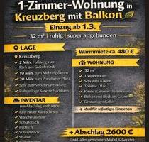 1 Zimmer Wohnung 10963 - 480,00&nbsp;EUR Kaltmiete, ca.&nbsp; 32,00&nbsp;m&sup2; in Berlin (PLZ: 12107) Tempelhof-Schöneberg