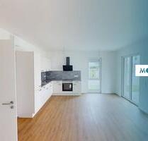 NEUBAUTRAUM: 3-Zimmer-Wohnung mit TERRASSE und EBK im Weißenseer Wohnquartier FREIRAUM - Berlin Pankow