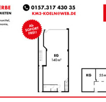 Gewerbe | Ladenfläche Kalk-Mülheimer Str. 3, Köln (von privat)