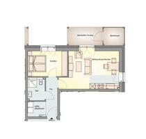 Moderne 2-Zimmer-Wohnung mit Terrasse in Bassum