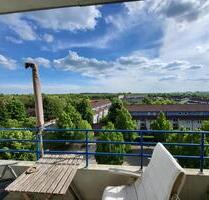 2-Zimmer Wohnung mit Balkon, möbliert, 5. Stock, Fahrstuhl, befri - Hannover Buchholz-Kleefeld