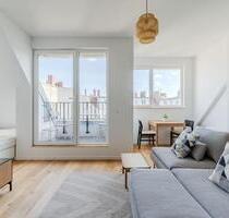Neubau Dachgeschoss Apartment mit Südbalkon,Wärmepumpe und Klima - Berlin Tempelhof-Schöneberg
