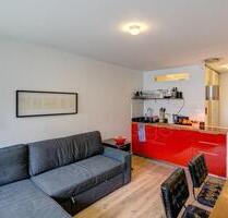 Einzimmerapartment,Schwabing,möbliert,Südbalkon - München Schwabing-Freimann