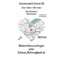 3-Zimmer DG Mietwohnung - 980,00 EUR Kaltmiete, in Schutterwald (PLZ: 77746)