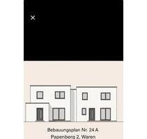 DHH 4ZKB Wohnung Erstbezug - 1.000,00 EUR Kaltmiete, ca.  140,00 m² in Waren (Müritz) (PLZ: 17192)