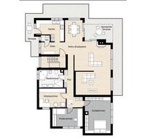 PF-Rod: Weitläufige 4,5-Zimmer-Wohnung mit Blick - 177qm - Pforzheim Weststadt