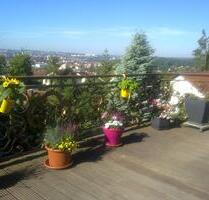 Exkl. 2 ZKB – DG- WHG, ca. 85m² Wfl., 180° Traumblick über Rgbg. - Regensburg Gallingkofen