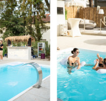 Einzigartige Gastronomiefläche mit Garten & Pool zu vermieten - Karlsruhe Mühlburg
