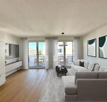 Neubau 3 - Zimmer Wohnung im Erdgeschoss mit Blick in den projekteigenen Park. - Sindelfingen Darmsheim