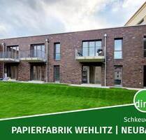 ERSTBEZUG NEUBAU in der Papierfabrik | Großzügige Familienoase mit Ost-Terrasse + Garten, Stellplatz - Schkeuditz