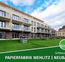 ERSTBEZUG NEUBAU in der Papierfabrik | Wohntraum mit Süd-Terrasse, 2 Bädern, TG-Stellplatz u.v.m. - Schkeuditz