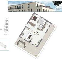 Moderne 3-Zimmer-Wohnung mit 60 m² Terrasse in Köln-Merheim