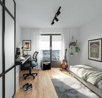 Ab September: Hoch über der Stadt: Ihr Studio im 14. Obergeschoss - München Aubing-Lochhausen-Langwied