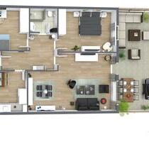 Helle 3-Zimmer-Whg. EBk, Terrasse, Stellplatz, Garage in Achim