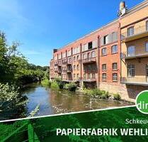 ERSTBEZUG sanierte Papierfabrik | Maisonette-Whg. im DG mit Weitblick, Stellplatz u.v.m. - Schkeuditz