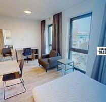 URBAN BASE: Vollmöbliertes Smart-Apartment mit EBK, ALL-IN-MIETE, UVM. am Rheinufer - Düsseldorf Stadtbezirk 3