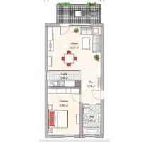 2 Zimmer Wohnung mit Balkon in Immendingen