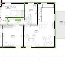 WE03 – 2,5-Zimmer-Dachgeschosswohnung | 58 m² | Erstbezug - Schlüchtern