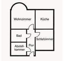2-Zimmer-Wohnung mit großzügiger Küche und Abstellraum - Wetzlar Naunheim
