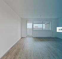 Perfekt für eine kleine Familie: Große und modernisierte 3-Zimmer-Wohnung mit Balkon - Peine
