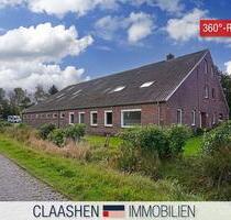 Geräumige Oberwohnung in Landidylle - Hage