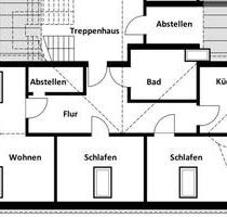 3-Zimmer-Dachgeschosswohnung in zentraler Lage von Delmenhorst