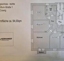 4 Raum Wohnung in Coswig - 650,00 EUR Kaltmiete, in Coswig (PLZ: 01640)