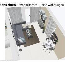 Möblierte 2-Zimmer-Wohnung mit Balkon in der Frundsbergstraße - München Neuhausen-Nymphenburg