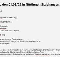 3 Zi.-Wohnung - 720,00 EUR Kaltmiete, ca.  72,00 m² in Nürtingen (PLZ: 72622)