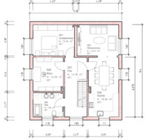 5-Raum Wohnung - 950,00 EUR Kaltmiete, in Lübz (PLZ: 19386)