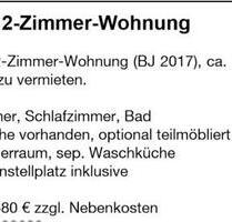 Moderne Zweizimmerwohnung - 680,00 EUR Kaltmiete, in Bad Überkingen (PLZ: 73337)