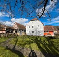 Schöne 3 Zi-Whg auf historischem Hof im Steigerwald - Oberscheinfeld