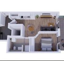 Moderne 2-Zimmer Neubauwohnung mit Balkon; Aschaffenburg-Obernau