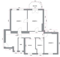 großzügige 4 Zimmer ETW 100 m2 Altbau III. OG ruhig - Berlin Tempelhof-Schöneberg