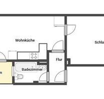 1-Zimmer-Wohnung in Dortmund - 361,00 EUR Kaltmiete, ca.  36,20 m² in Dortmund (PLZ: 44143) Brackel