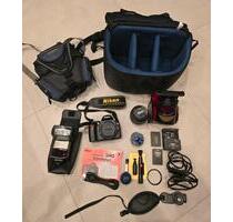 Nikon Spiegelreflexkamera D40 18-55mm Objektiv & Zubehör - Ahaus