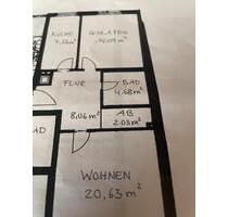 Helle 2 Zimmer Wohnung mit Terrasse - Stapelfeld