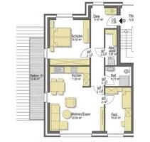OG-Wohnung in Neuenkirchen - 675,00 EUR Kaltmiete, ca.  75,00 m² in Neuenkirchen-Vörden (PLZ: 49434)