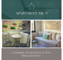Modernes 2-Zimmer-Apartment - 635,00 EUR Kaltmiete, in Bad Mergentheim (PLZ: 97980)