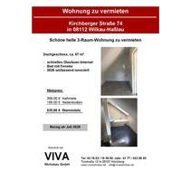 Schöne helle 3-Raum-Wohnung Wilkau-Haßlau zu vermieten - Kirchberg