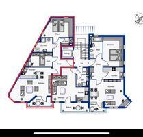 Renovierte Drei-Zimmer-Wohnung mit Balkon im 1. OG zu vermieten - Oldenburg Eversten