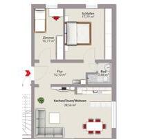 3 Zimmer Souterrainwohnung in NussdorfÜberlingen mit Stellplatz