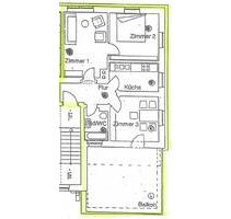 3-RW in Löbtau, ruhige Lage: große Terrasse + Wannenbad - Dresden Cotta