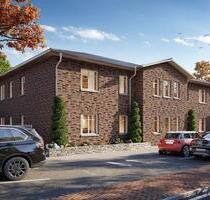 Erstbezug in Bruchhausen-Vilsen: Erdgeschoss 2-Zimmer-Wohnung mit 10,5 m² Terrasse