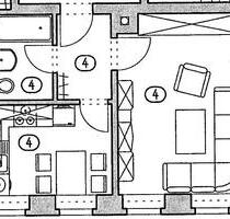 Wohnung in Leipzig Nord Wahren mit Einbauküche
