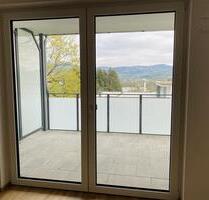 Wohnen über den Dächern: Terrasse mit Aussicht - Deggendorf